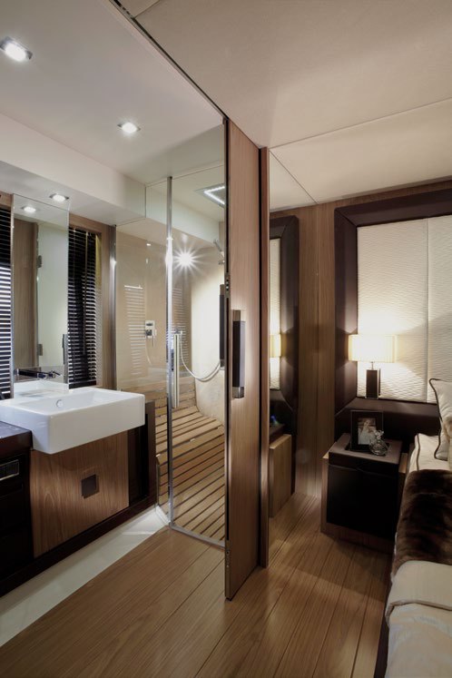 Bagno ospiti con doccia